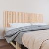 vidaXL T&ecirc;te de lit murale 204x3x60 cm Bois massif de pin