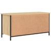 vidaXL Meuble TV Ch&ecirc;ne sonoma 100x40x50 cm Bois d'ing&eacute;nierie