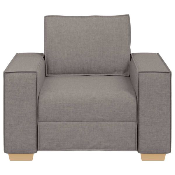 vidaXL Canap&eacute;-chaise Taupe 100x78x84 cm Tissu