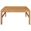 vidaXL Table de jardin 63x63x30 cm Bois de teck solide