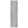 vidaXL Buffet haut sonoma gris 50x42,5x185 cm bois d'ing&eacute;nierie