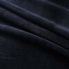 vidaXL Rideaux occultants avec anneaux 2 pcs Velours Noir 140x245 cm