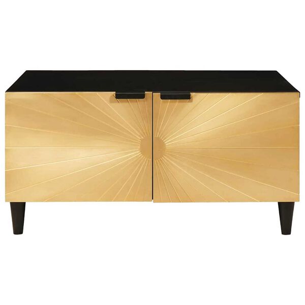 vidaXL Table basse 80 x 50 x 40 cm Bois de mangue massif