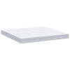 vidaXL Matelas Blanc 180 x 200 cm Tissu jacquard