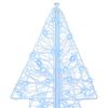 vidaXL Sapin de Noël avec 160 LED Blanc Froid 150 cm Acrylique