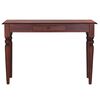 vidaXL Table console Marron classique 110x30x75cm Bois d'acajou massif