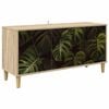 vidaXL Meuble TV ELBURG 102 x 33 x 50 cm Sonoma Bois d'ing&eacute;nierie