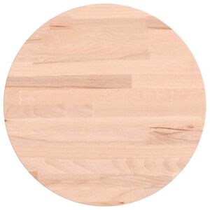 vidaXL Dessus de table Ø30x1,5 cm rond bois massif de hêtre