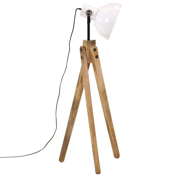 vidaXL Lampadaire 25 W blanc 45x45x120 cm E27