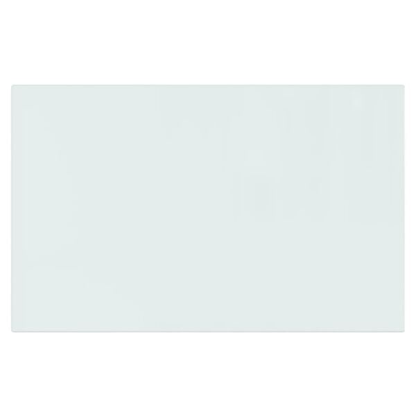 vidaXL Plaque de verre pour chemin&eacute;e rectangulaire 80x50 cm