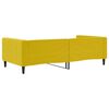 vidaXL Lit de repos sans matelas jaune 100x200 cm velours