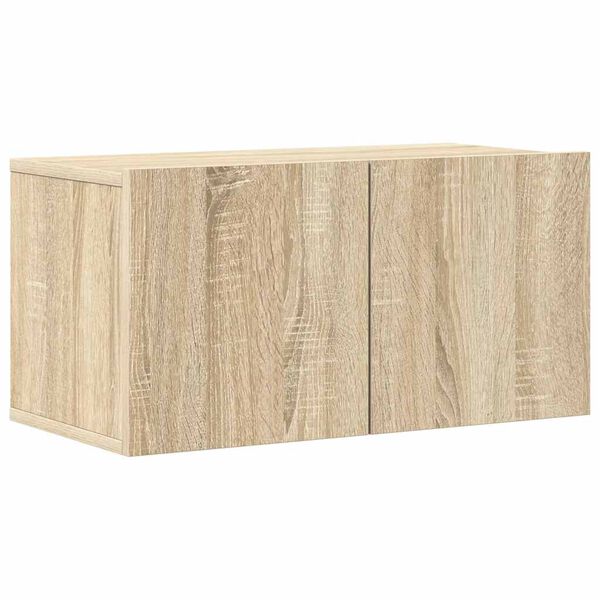 vidaXL Ensemble de meubles TV 8 pcs Ch&ecirc;ne sonoma Bois d'ing&eacute;nierie