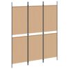 vidaXL Cloison de s&eacute;paration 5 panneaux Anthracite 250x200 cm Tissu