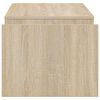 vidaXL Table basse Ch&ecirc;ne Sonoma 90 x 45 x 35 cm Bois d'ing&eacute;nierie