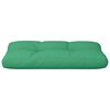 vidaXL Coussin de palette vert 70x40x12 cm tissu