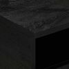 vidaXL Table basse noir 80x54x40 cm bois d'ing&eacute;nierie