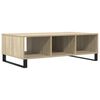 vidaXL Table basse chêne sonoma 104x60x35 cm bois d'ingénierie