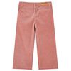 Pantalons pour enfants velours côtelé rose ancien 128