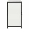 vidaXL Rangement de cuisine avec &eacute;tag&egrave;re Blanc 60 x 50 x 92 cm Acier