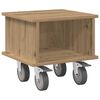 vidaXL Meuble TV 37 x 35 x 35 cm Ch&ecirc;ne artisanal Bois d'ing&eacute;nierie