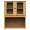 vidaXL Buffet haut VIGO 78x40x175 cm bois massif de pin