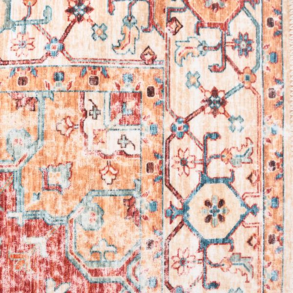 vidaXL Tapis imprim&eacute; lavable pliable Multicolore 120x170 cm Polyester