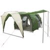 vidaXL Tente tunnel Vert 382 x 262 x 214 cm