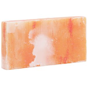 vidaXL Pierre de Sel 10 pi&egrave;ces Rose 20 x 2,5 x 10 cm Sel de Roche
