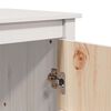 vidaXL Buffet Blanc 83x41,5x100 cm Bois massif de pin