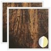 vidaXL Couverture de vis auto-adh&eacute;sive 2 pcs Bois ancien &Oslash; 20 x 0,5 mm