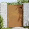 vidaXL Portail de jardin 100x150 cm en acier Corten