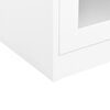 vidaXL Armoire de bureau Blanc 90x40x90 cm Acier