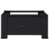 vidaXL Socle pour Machine à Laver Noir 64 x 55 x 32.5 cm Acier