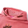 Sweat-shirt &agrave; capuche pour enfants rose ancien 128