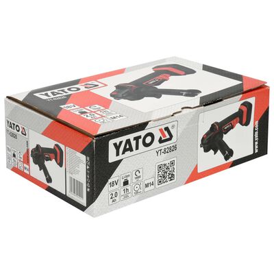 YATO Meuleuse d'angle sans batterie 18V 125 mm