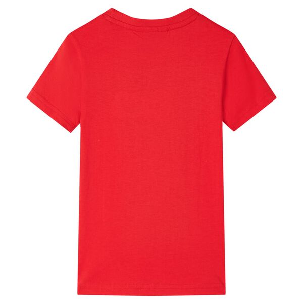 T-shirt pour enfants rouge 104