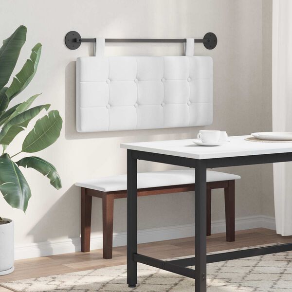 vidaXL T&ecirc;te de lit suspendue Montage mural tissu