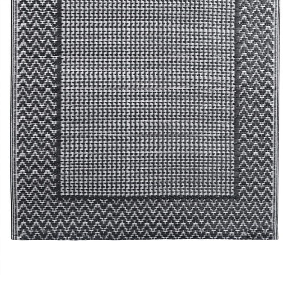 vidaXL Tapis d'extérieur Gris 80x150 cm PP