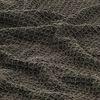 vidaXL Couverture en coton 220 x 250 cm Anthracite/Marron