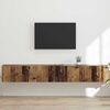 vidaXL Meuble TV mural 2 pcs Bois Ancien 98 x 31 x 29,5 cm