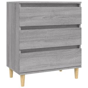 vidaXL Buffet Sonoma gris 60x35x70 cm Bois d'ing&eacute;nierie