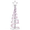 vidaXL Sapin de No&euml;l &agrave; LED avec boules 100 LED blanc chaud 150 cm