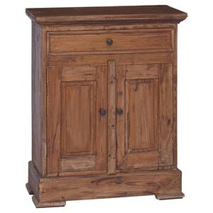 vidaXL Armoire de rangement 63 x 30 x 79 cm Bois de Mahogany Massif