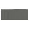 vidaXL Abri de jardin Gris clair 192x523x223 cm Acier galvanisé