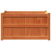 vidaXL Jardini&egrave;re cire marron 90x50x50 cm bois de pin massif