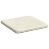 vidaXL Coussins de siège 4 pcs Crème 40 x 40 x 3 cm Velours