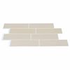 vidaXL Carreau de métro 10 pcs Beige 29.4 x 21.4 cm