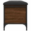 vidaXL Banc de rangement ch&ecirc;ne marron 102x42x45 cm bois d'ing&eacute;nierie
