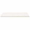 vidaXL Dessus de bureau blanc 100x60x2,5 cm bois massif de pin