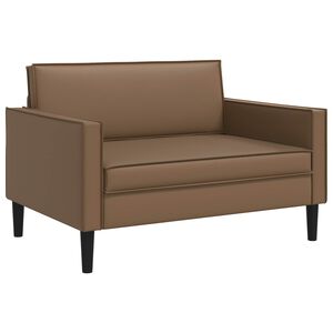 vidaXL Fauteuil XXL Cappuccino Simili cuir